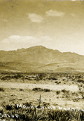 Mountains near Fort Bliss   (click for a larger preview)