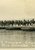 Troops crossing the Rio Grande   (click for a larger preview)
