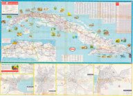 Mapa de las carreteras de la República de Cuba   (click for a larger preview)