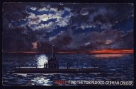 Puzzle: Find the Torpedoed German Cruiser   (click for a larger preview)