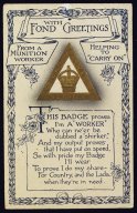 With Fond Greetings From a Munition Worker - Helping to "Carry On"   (click for a larger preview)