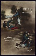 Barbarie Allemand, Générosité Française   (click for a larger preview)