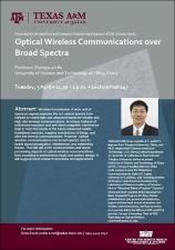 Optical Wireless Communications over Broad Spectra   (click for a larger preview)