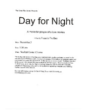 Day for Night: A movie for people who love movies   (click for a larger preview)