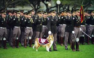 Corps of Cadets with Reveille   (click for a larger preview)