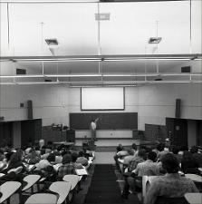 Lecture Hall with Instructor and Students, number 3   (click for a larger preview)