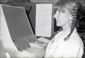 Woman Operating a Machine, number 2   (click for a larger preview)
