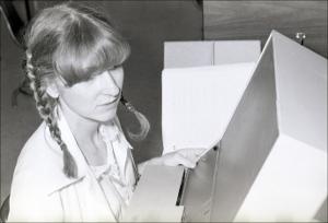 Woman Operating a Machine, number 4   (click for a larger preview)