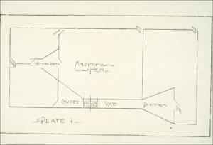 Diagram of a Cattle Dipping Vault, number 2   (click for a larger preview)