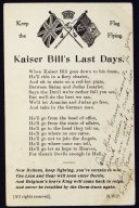 Kaiser Bill's Last Days   (click for a larger preview)