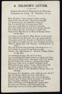 A Soldier's Letter   (click for a larger preview)