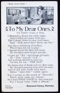 To My Dear Ones: The Soldier's Dream of Home   (click for a larger preview)