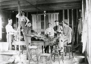 Early Veterinary Necropsy Lab, number 2   (click for a larger preview)