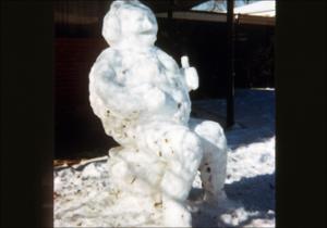 Gig'em Snowman   (click for a larger preview)