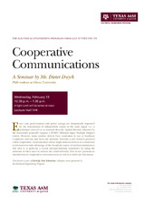 Cooperative Communications   (click for a larger preview)