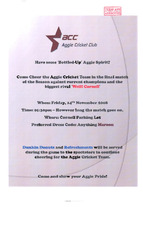 Aggie Cricket Club   (click for a larger preview)