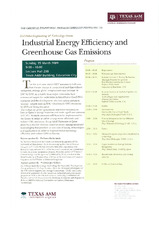 Industrial Energy Efficiency and Greenhouse Gas Emissions   (click for a larger preview)