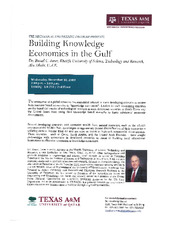 Building Knowledge Economies in the Gulf   (click for a larger preview)