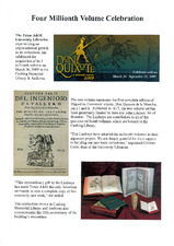 Don Quixote Four Millionth Volume Celebration   (click for a larger preview)