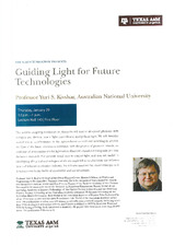 Guiding Light for Future Technologies   (click for a larger preview)