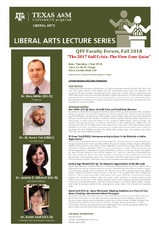 Liberal Arts Lecture Series 2018 - QFF Faculty Forum   (click for a larger preview)