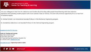 Project Based Learning   (click for a larger preview)