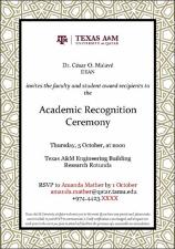 Academic Recognition Ceremony 2017   (click for a larger preview)