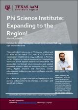 Phi Science: Expanding to the Region   (click for a larger preview)