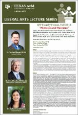 QFF Faculty Forum Fall 2018: Migrants and Museums   (click for a larger preview)